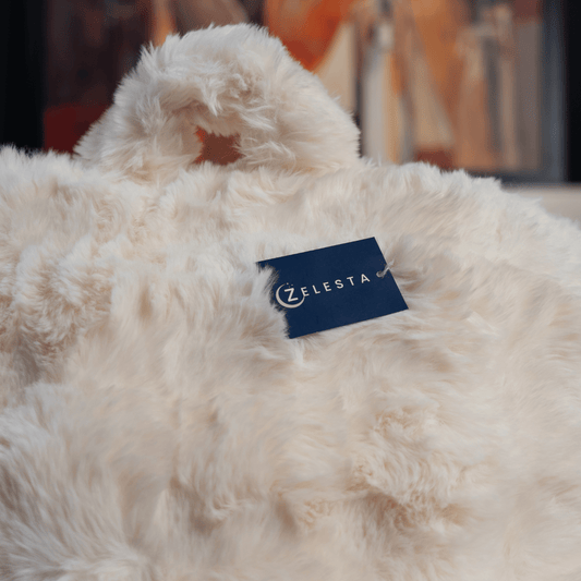 Zelesta Bedrest Pompom - Beige