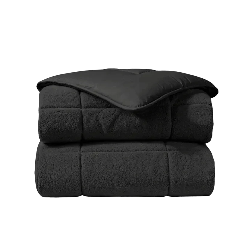 Zelesta Special Teddy Dekbed - Antraciet