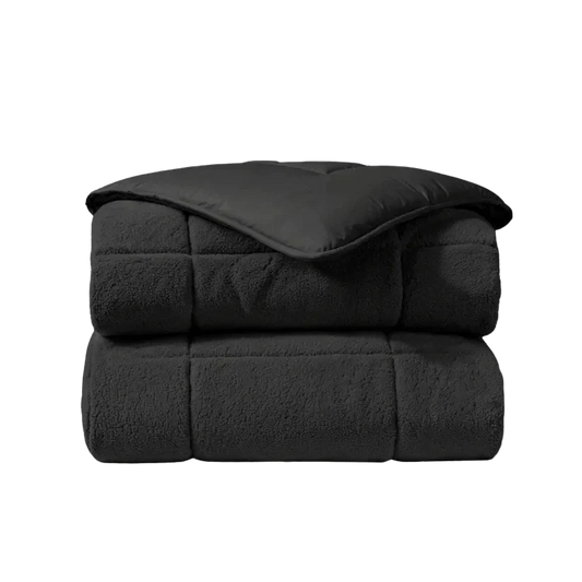 Zelesta Special Teddy Duvet - Anthracite