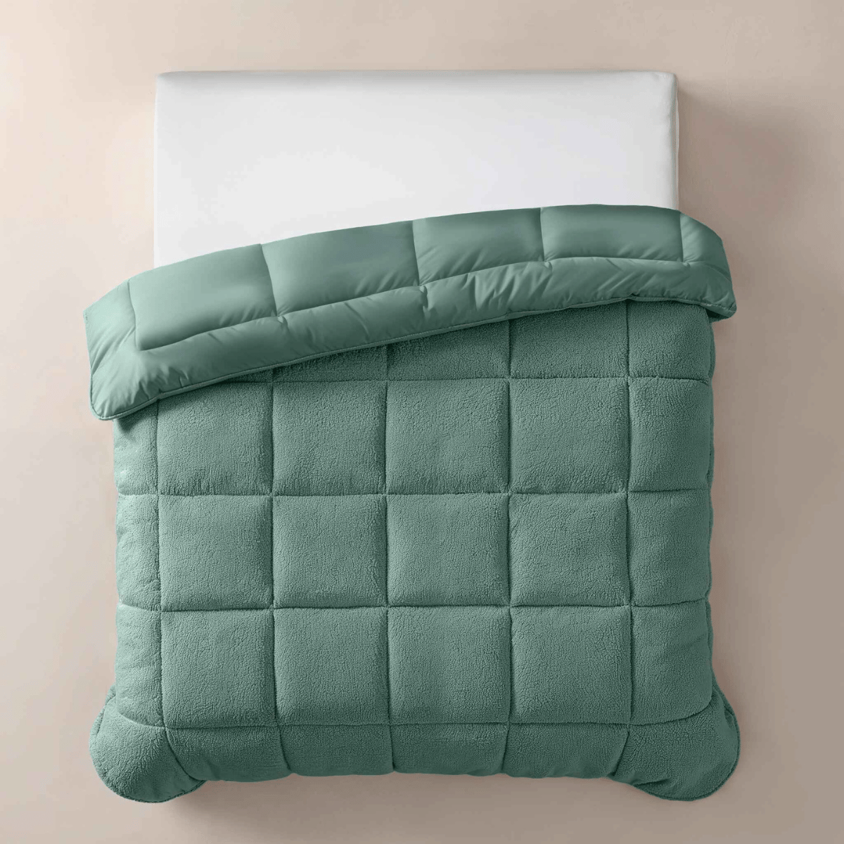 Zelesta Special Teddy Dekbed - Groen