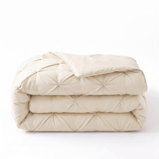 Zelesta Everyday Pintuck Duvet - White