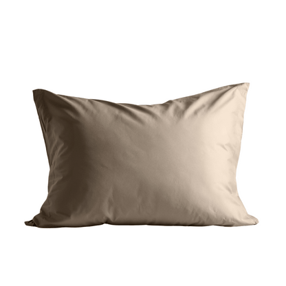 Zelesta Satinbed Kussensloop Set van 2  - Beautiful Brown