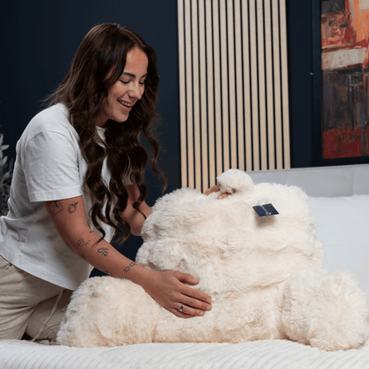 Zelesta Bedrest Pompom - Beige