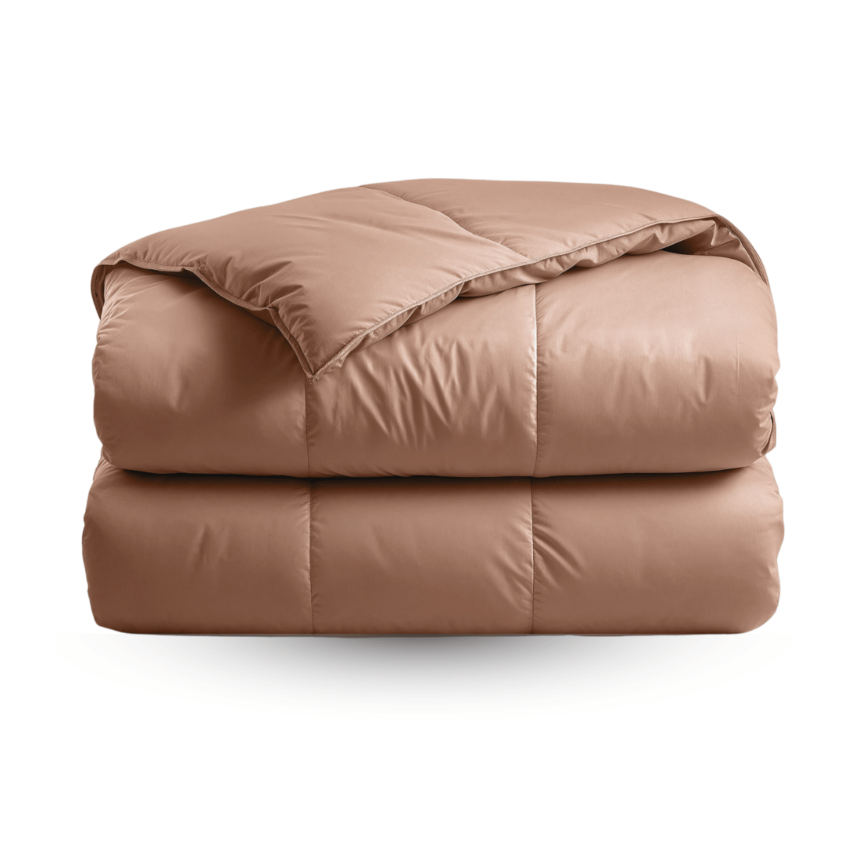 Zelesta Deluxe Uni Satin Cotton Duvet - Earth Red