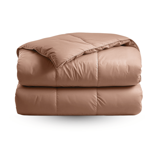 Zelesta Deluxe Uni Satin Cotton Duvet - Earth Red