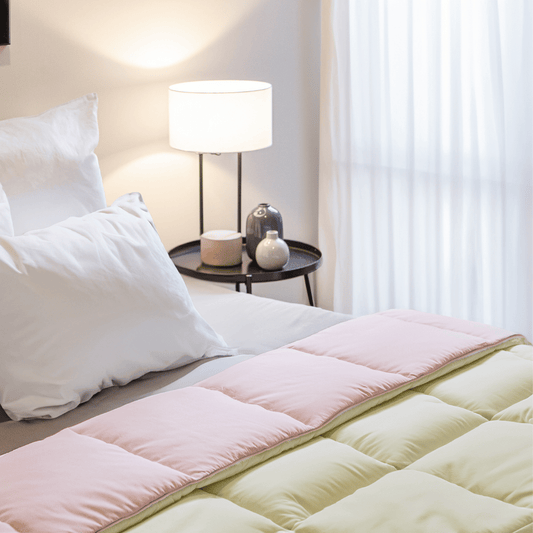 Zelesta Percale Cottonbed Katoen - Pink & Cream