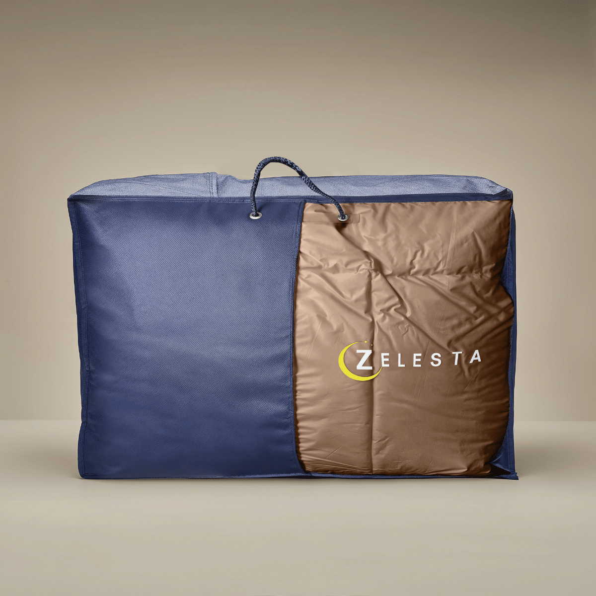 Zelesta Deluxe Uni Satin Cotton Duvet - Earth Red