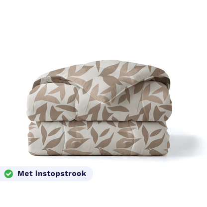 Royalbed Katoen - Beige Autumn