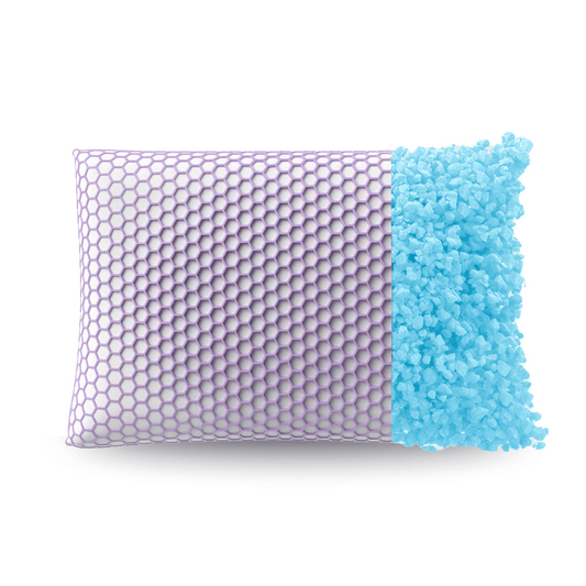 Zelesta Honeycomb TPE Pillow - Memory Foam Vlokken