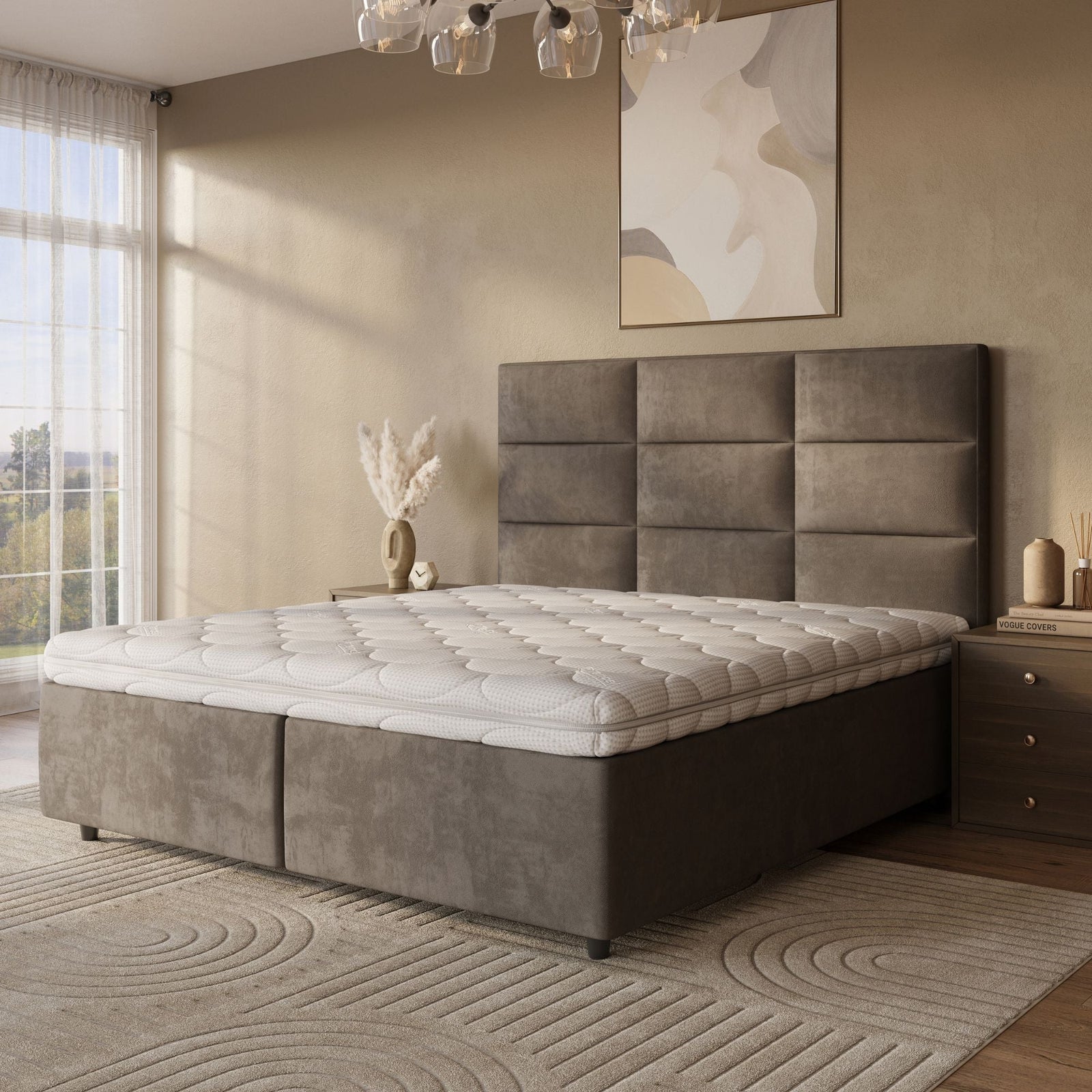 Zelesta Mattress Topper - Comfort Foam Tencel Cover image