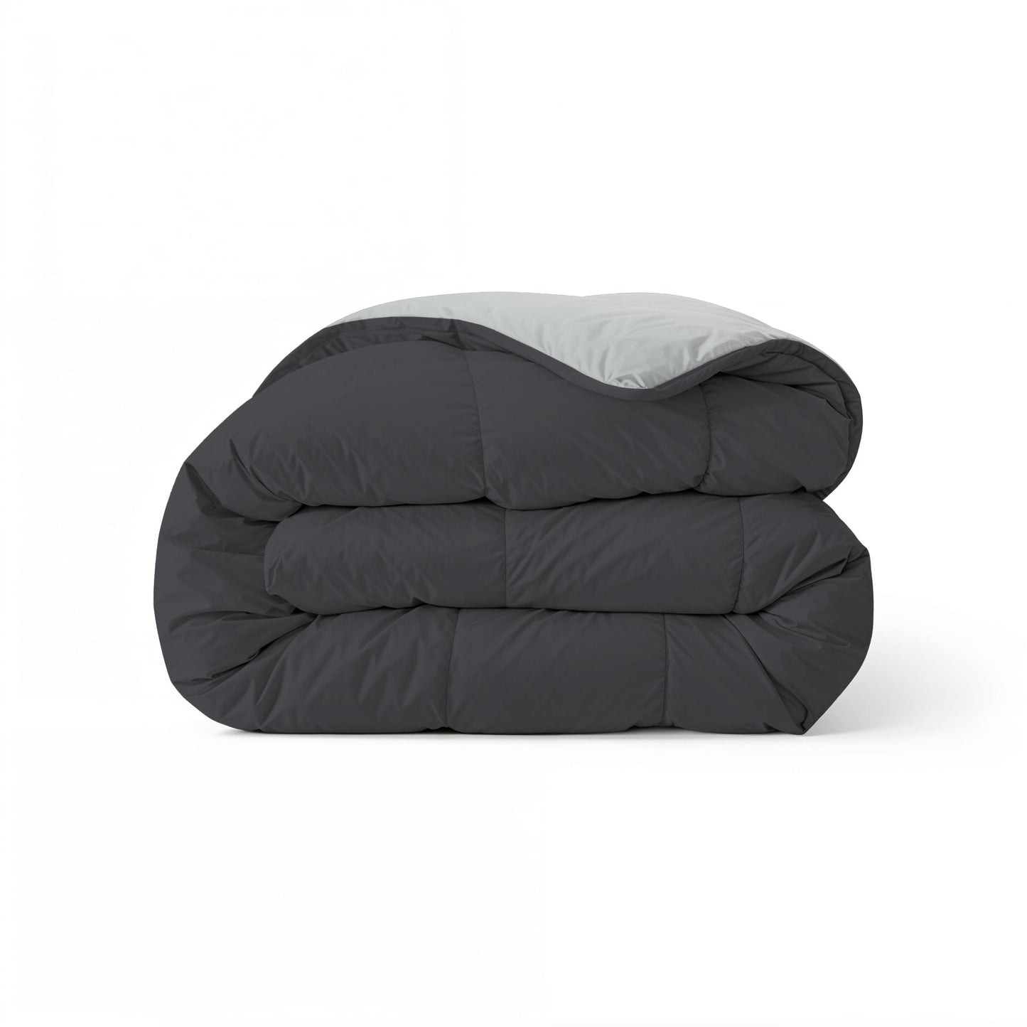 Zelesta Comfort Duo Duvet - Soft Black & Silver Grey