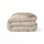 Zelesta Comfort Duo Duvet - Taupe & Champagne