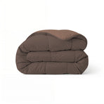Zelesta Comfort Duo Duvet - Chocolate Brown & Mocha