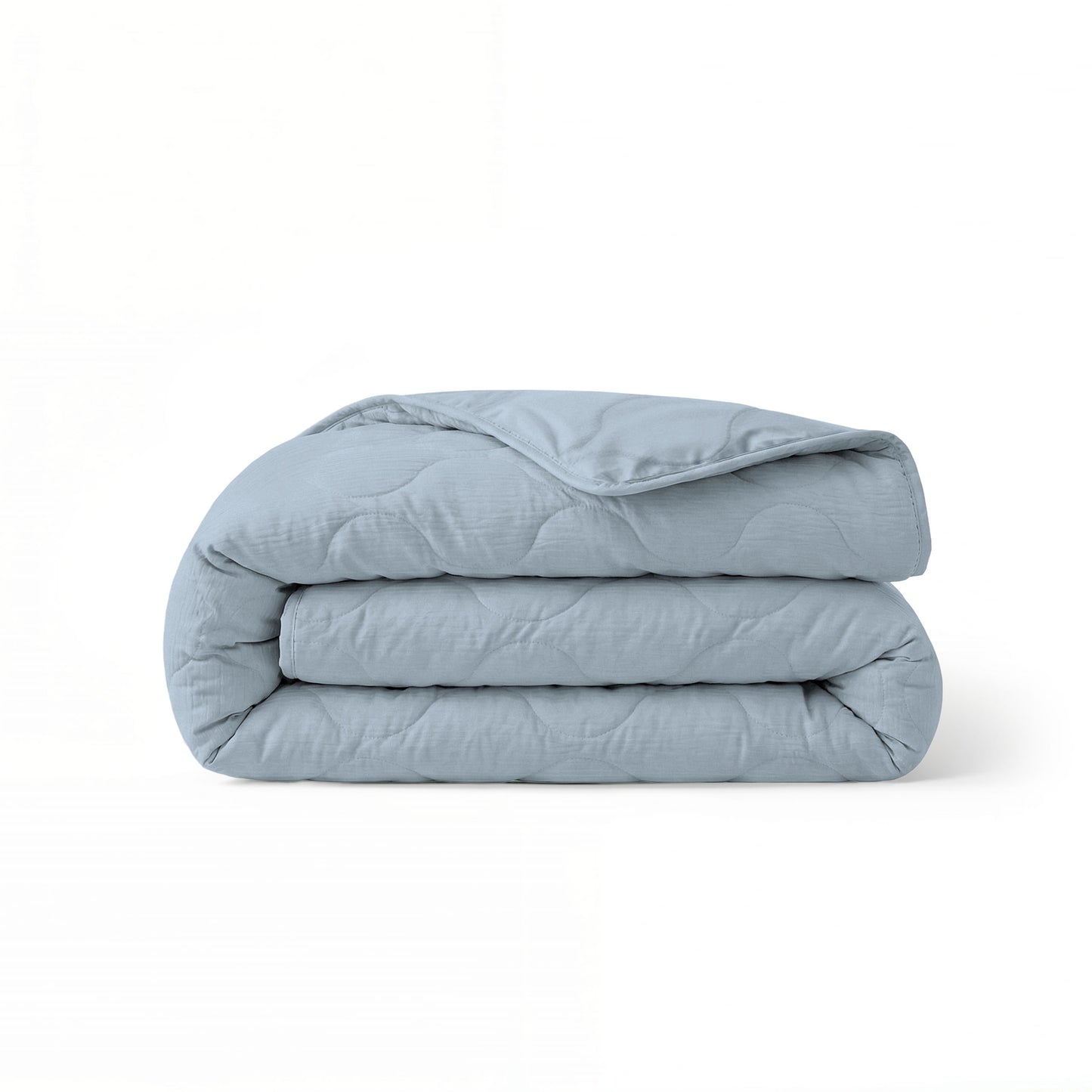 Zelesta Special Mousseline Zomerdekbed - Licht ijsblauw