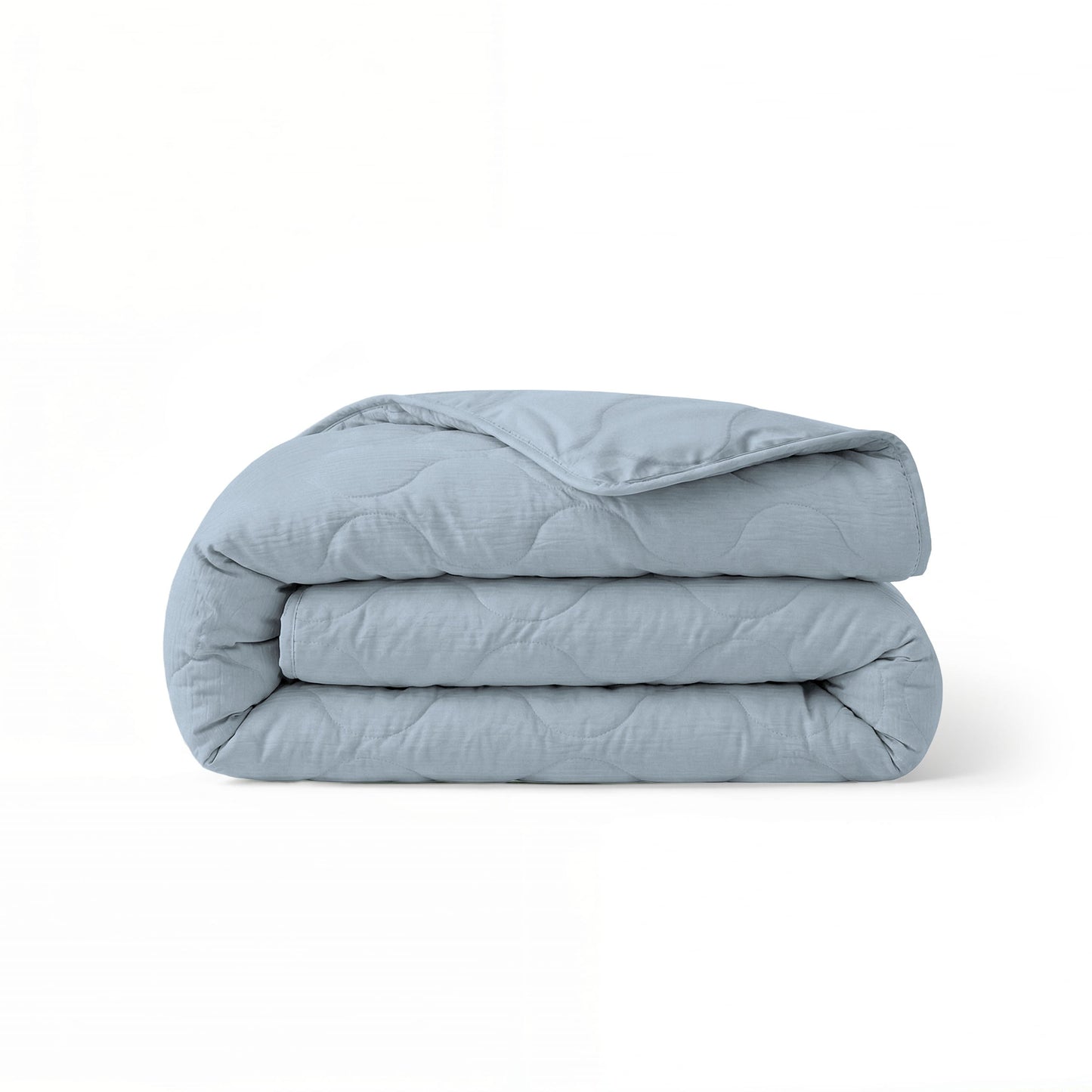 Zelesta Special Muslin Summer Duvet - Light Ice Blue