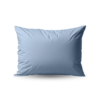 Zelesta Premiumbed Kussensloop Set van 2  - Dream Blue & Cream