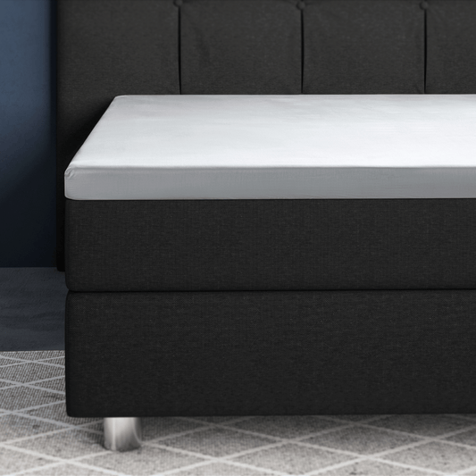 Primaviera Deluxe Topper Satijn Hoeslaken Wit