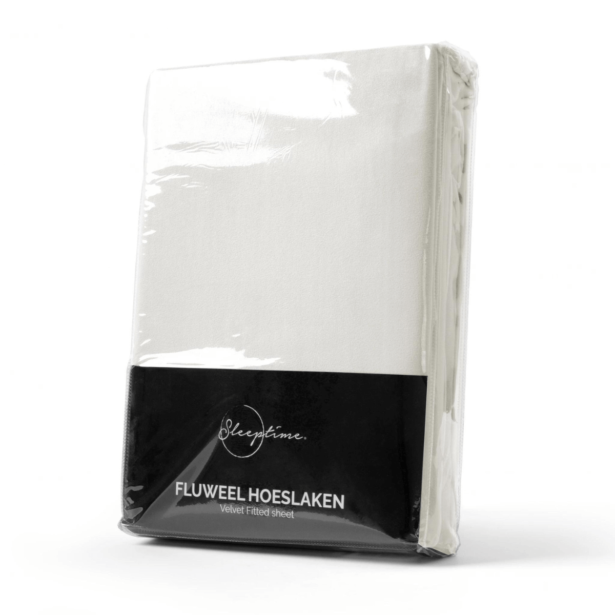 Zelesta Velvet Fitted Sheet Cream image