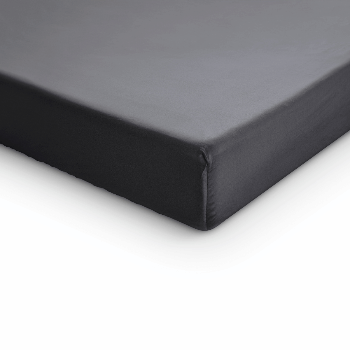 Primaviera Deluxe Topper Satijn Hoeslaken Antraciet