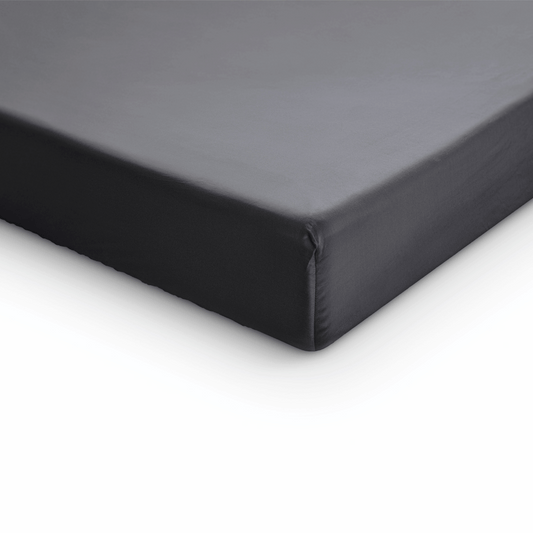 Primaviera Deluxe Topper Satijn Hoeslaken Antraciet