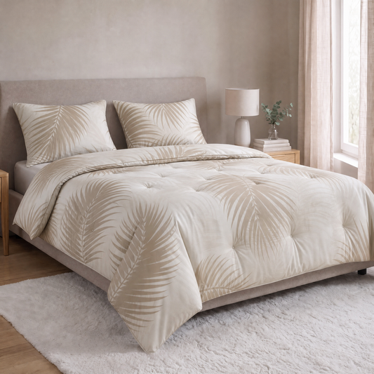 Zelesta Everyday Design Kussensloop Set Van 2 - Palm Leaves