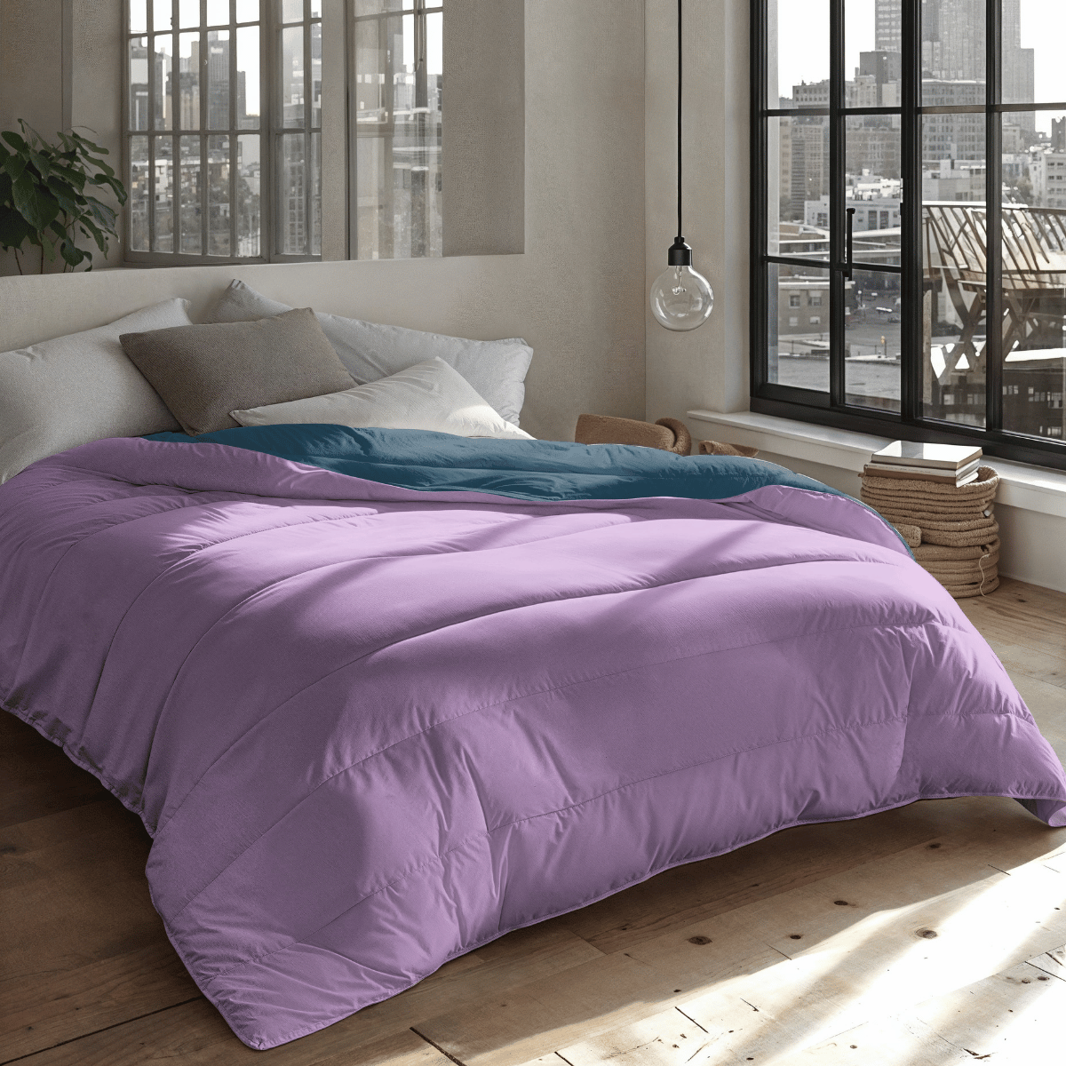 Zelesta Royalbed Light - Petrol & Lila