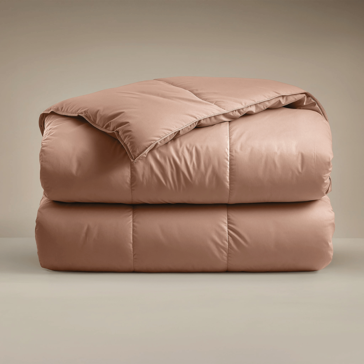 Zelesta Deluxe Uni Satin Cotton Duvet - Earth Red