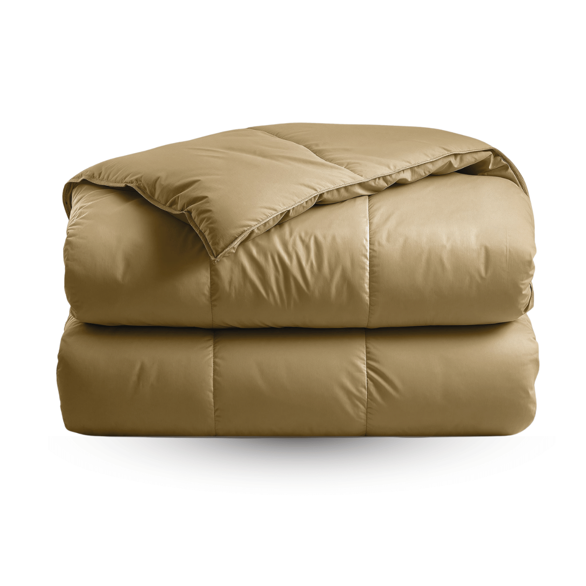 Zelesta Deluxe Uni Satin Cotton Duvet - Ochre Yellow