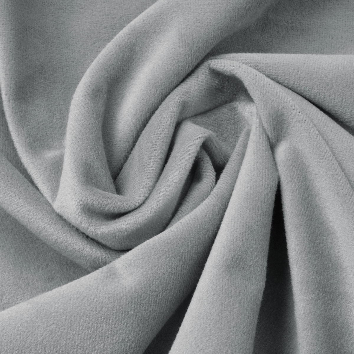 Zelesta Grey Velvet Fitted Sheet image