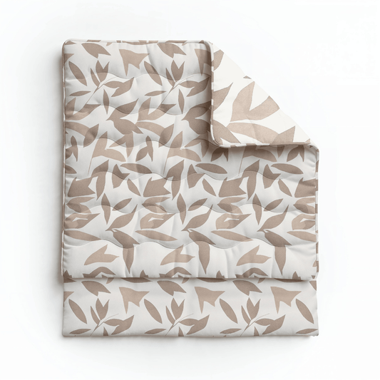 Royalbed Katoen - Beige Autumn