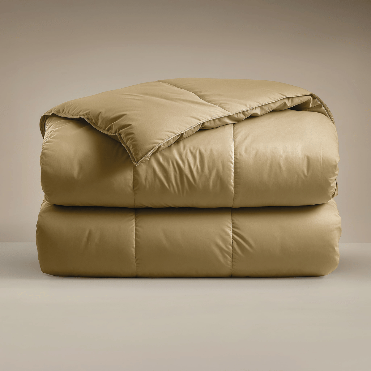 Zelesta Deluxe Uni Satin Cotton Duvet - Ochre Yellow