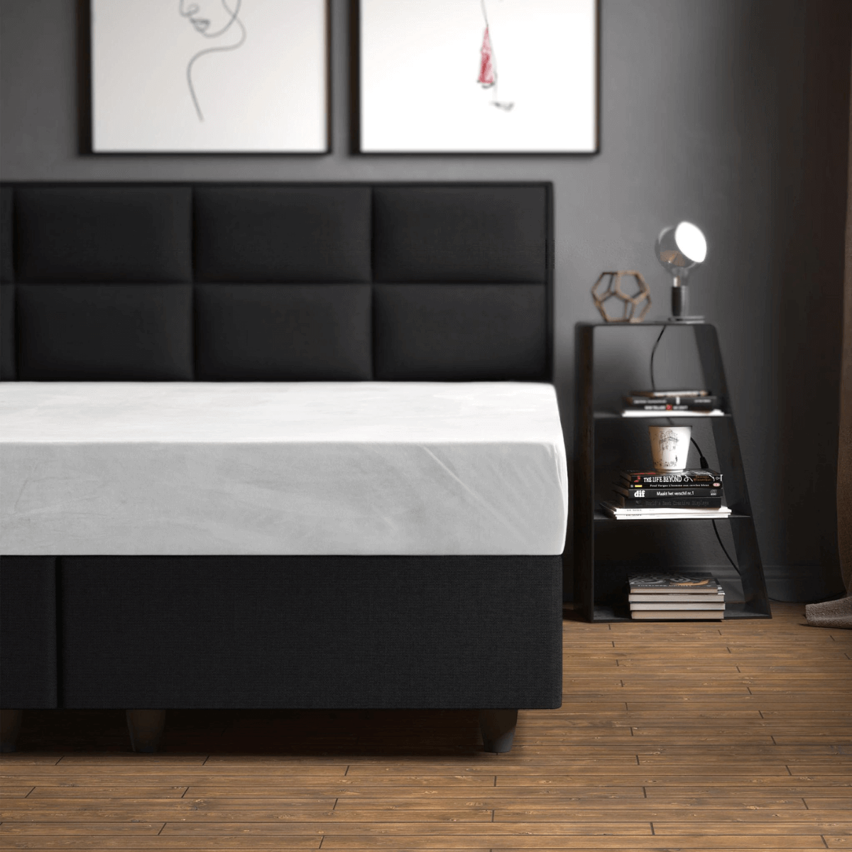 Zelesta Velvet Fitted Sheet White image