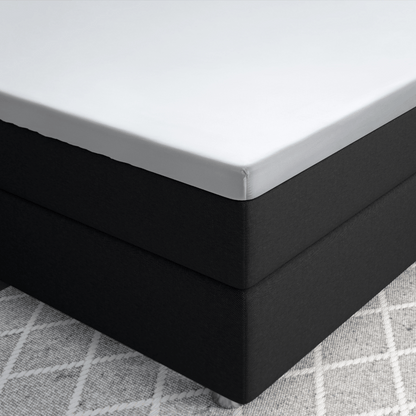 Primaviera Deluxe Topper Satijn Hoeslaken Wit