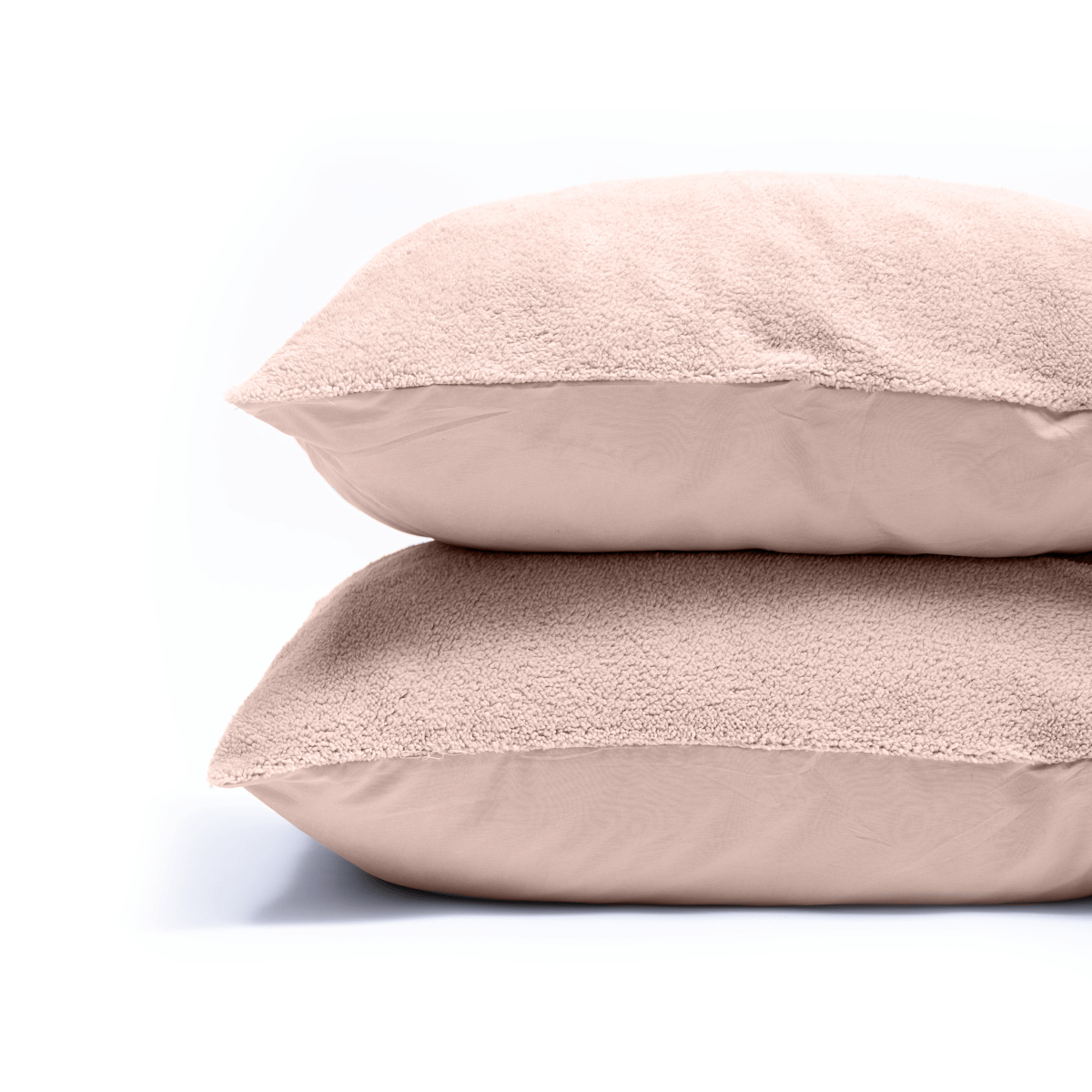 Zelesta Teddy Kussensloop Set van 2 - Roze