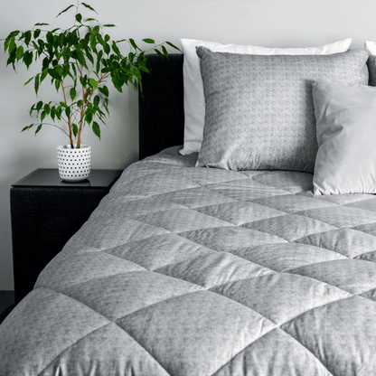 Zelesta Royalbed Twin Washed - Anthracite & Grey
