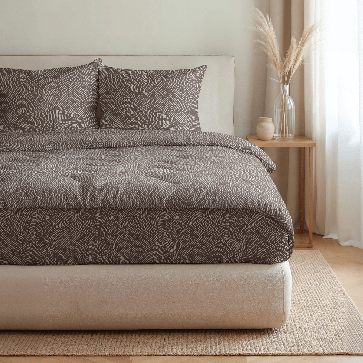 Zelesta Pure Design Cotton Duvet - Brown Animal
