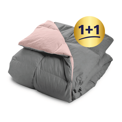 Zelesta Wonderbed Cotton Down - Pink & Grey