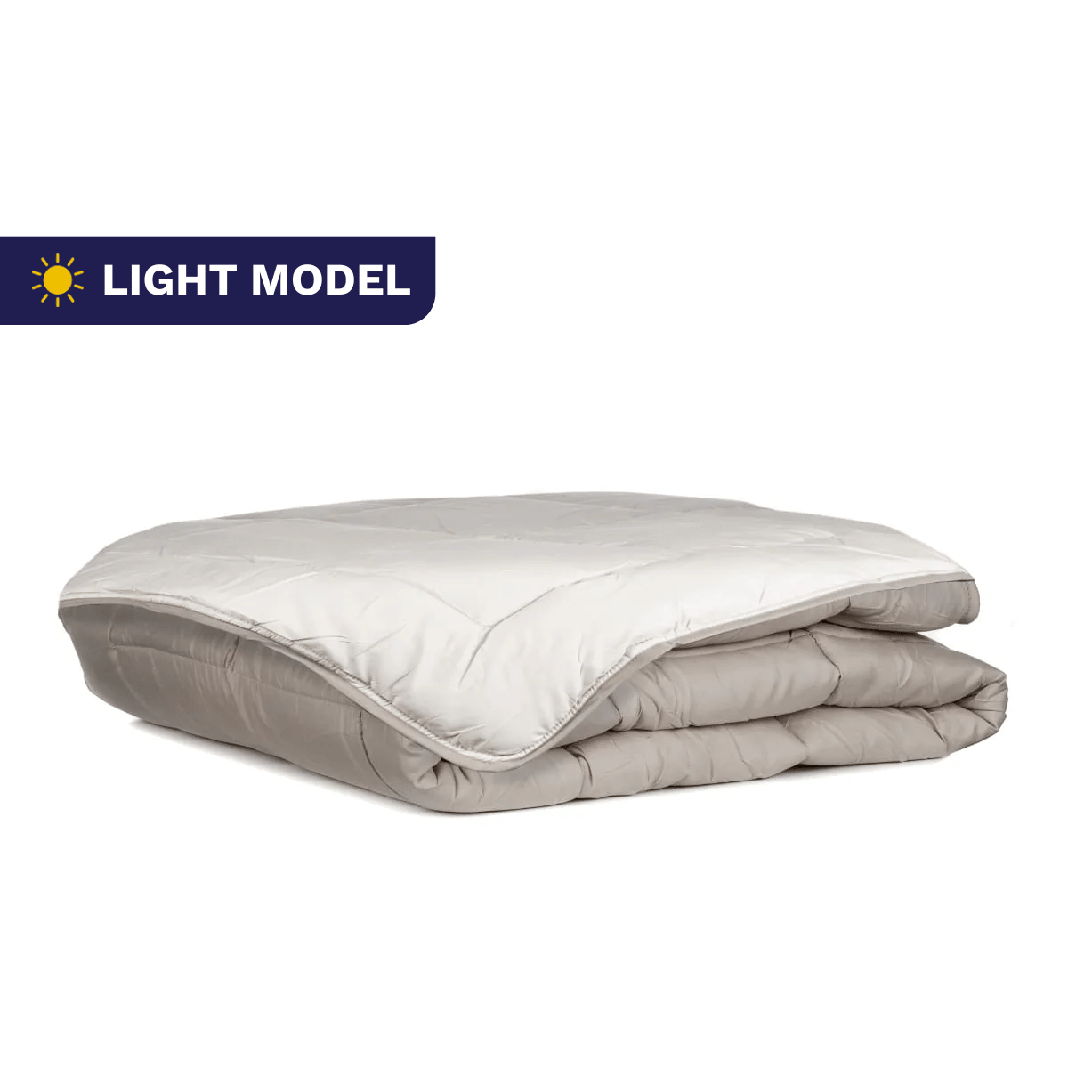Zelesta Everyday Duo Zomerdekbed - Taupe & Linnen - Zelesta.nl