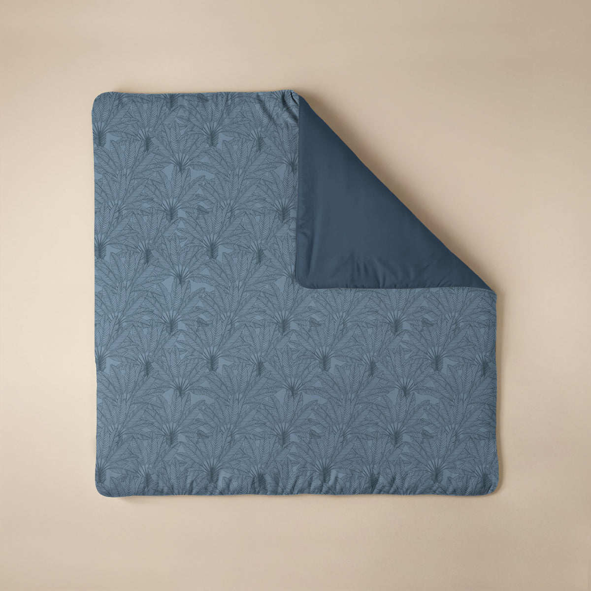 Zelesta Comfort Design Naadloos Dekbed - Botanical Line Art Blue