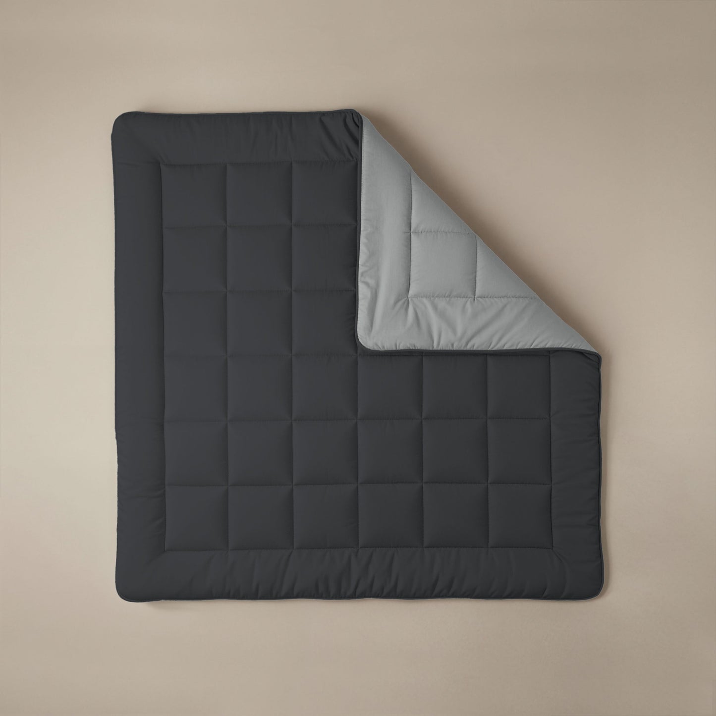 Zelesta Comfort Duo Duvet - Soft Black & Silver Grey