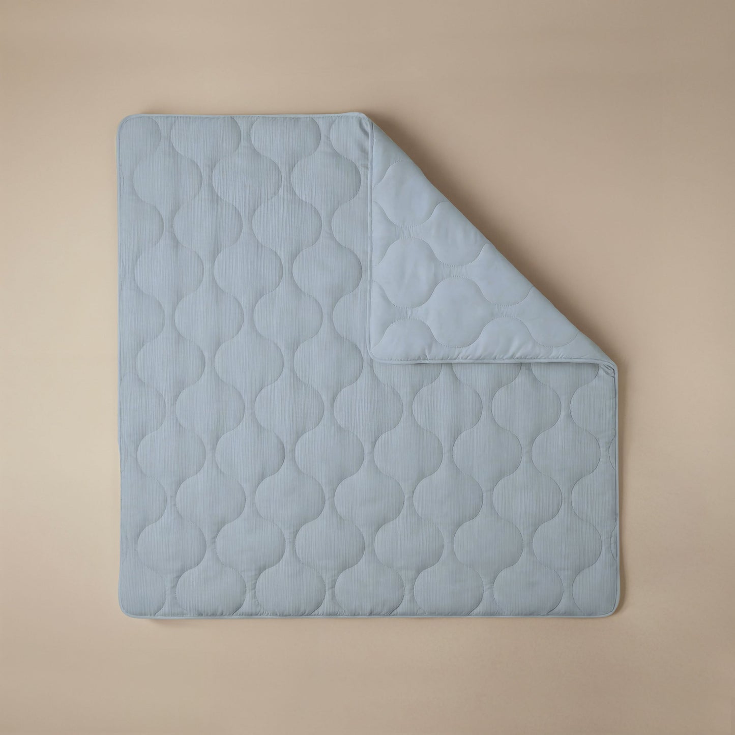 Zelesta Special Muslin Summer Duvet - Light Ice Blue