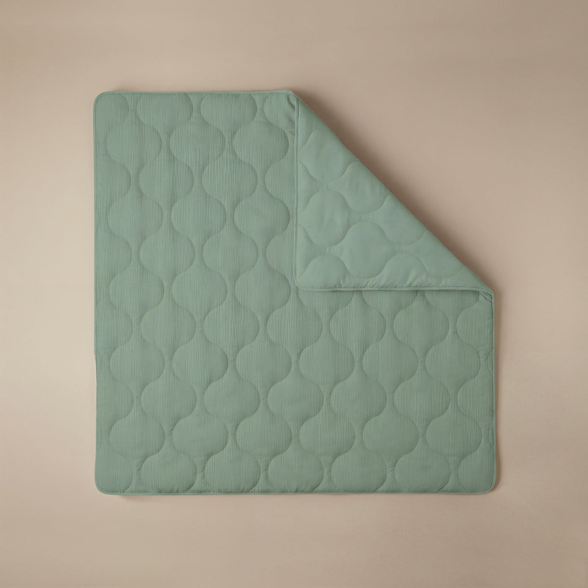 Zelesta Special Muslin Summer Duvet - Eucalyptus Green