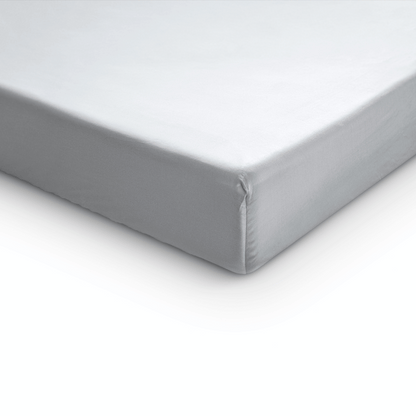 Primaviera Deluxe Topper Satijn Hoeslaken Wit