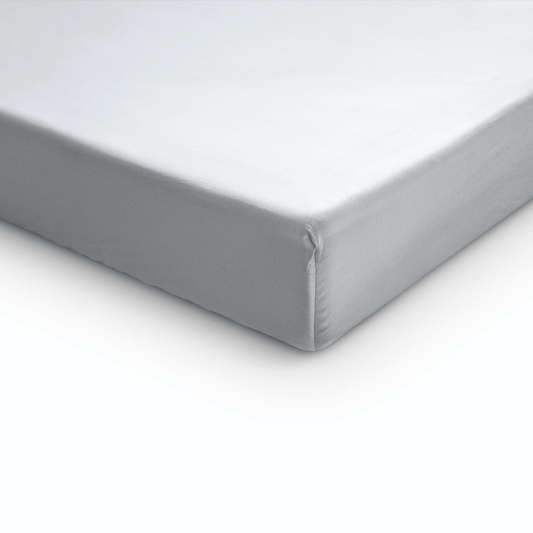 Primaviera Deluxe Topper Satijn Hoeslaken Wit