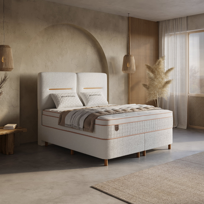 Zelesta Oakline Boxspring - Beige