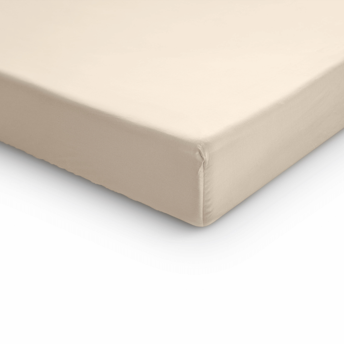 Zelesta Primaviera Satin Deluxe Fitted Sheet Sand image