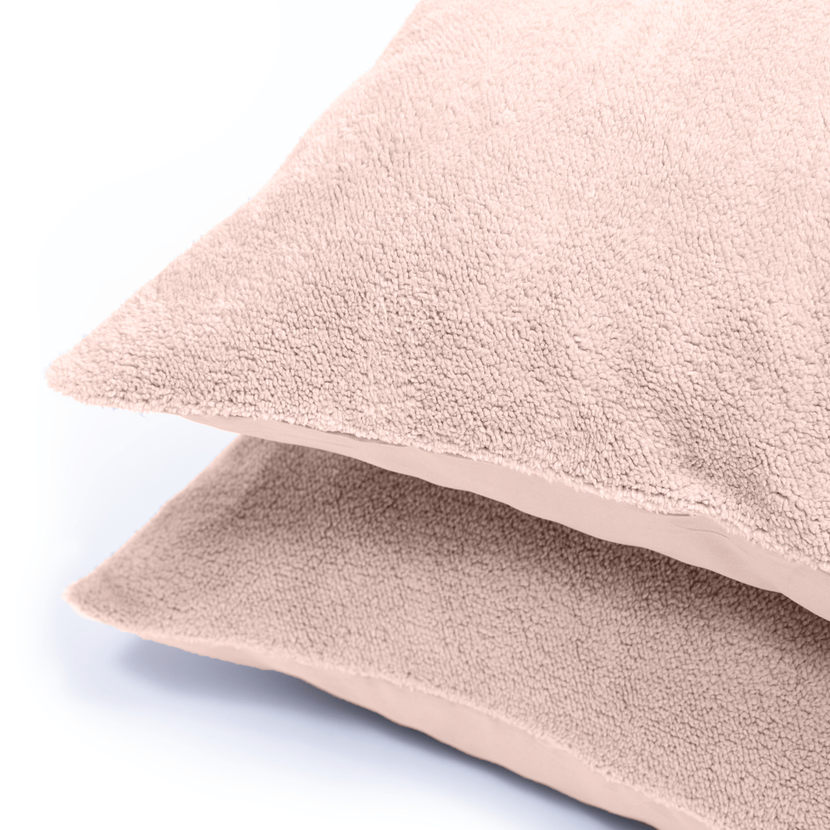 Zelesta Teddy Kussensloop Set van 2 - Roze