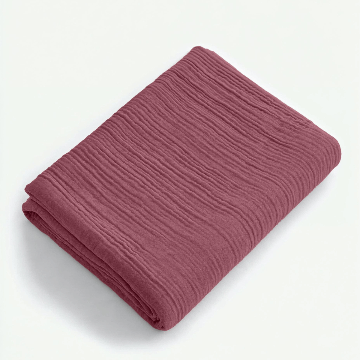 Mousseline Hoeslaken - Rouge