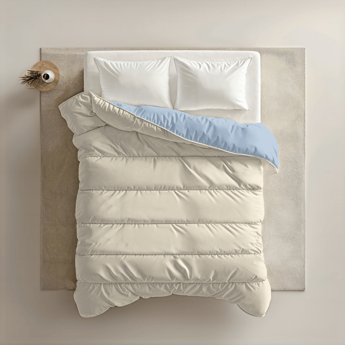 Zelesta Royalbed - Blauwmist & Zandstrand
