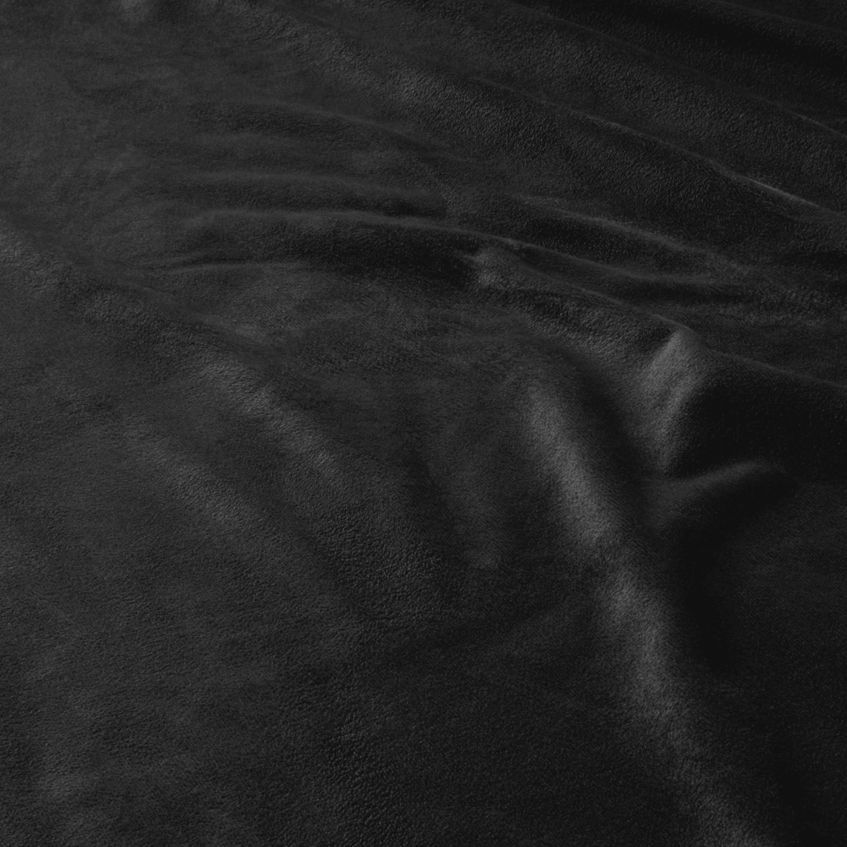 Zelesta Velvet Fitted Sheet Black image